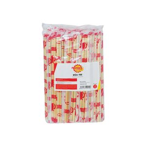 Đũa tre Happy Price 5.7*228mm, 100 đôi