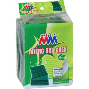 Cước xanh MM 14*18cm, lốc 10 miếng