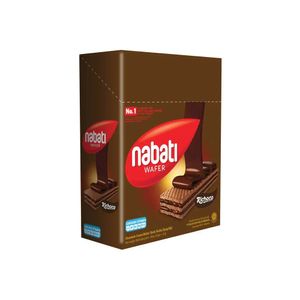 Bánh xốp Nabati vị socola, hộp 20 cái, 16/15g